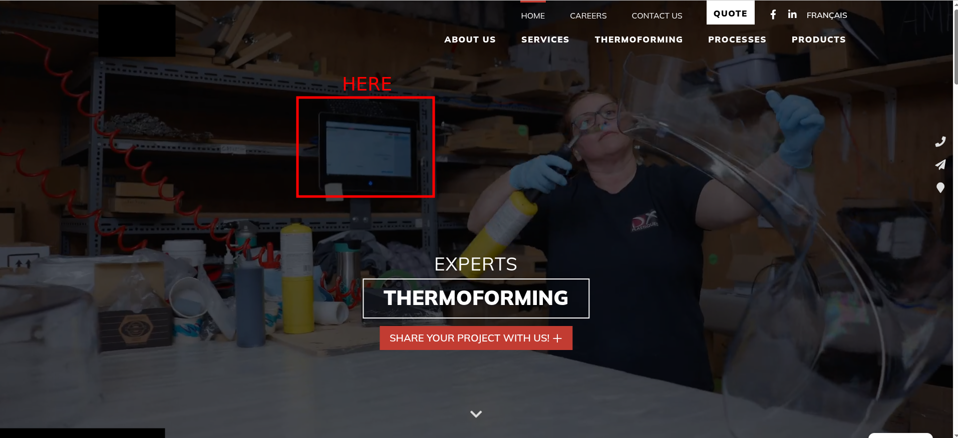 Auto-machining panel in use (4)