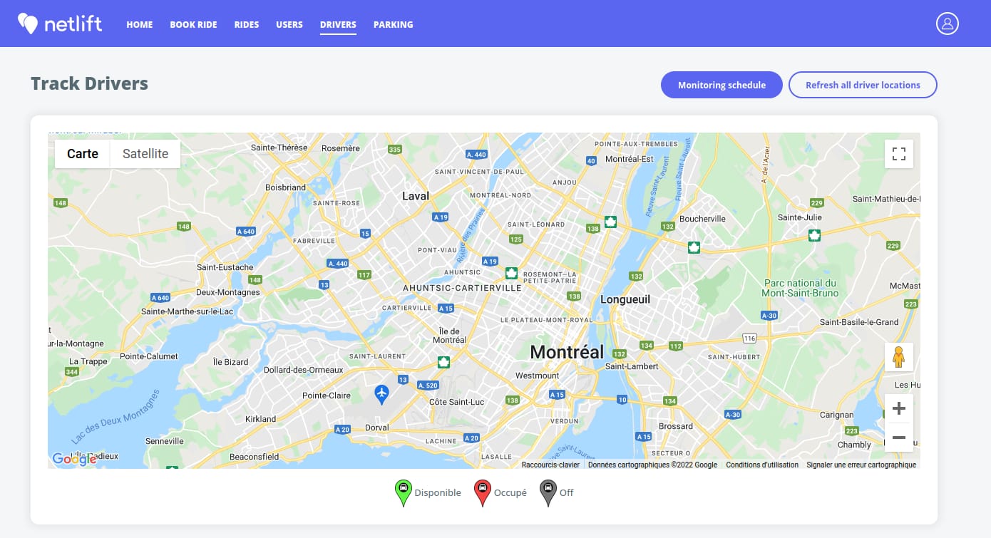 Maps integration