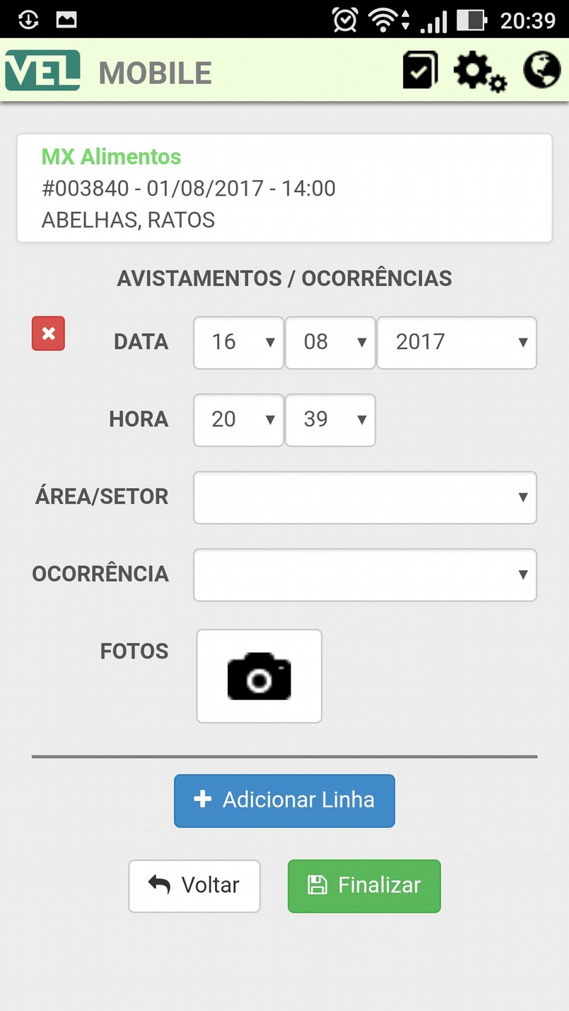 Record registration